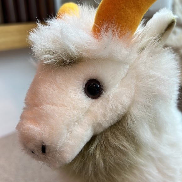 Vintage 1978 U.S. Navy Academy Mascot Billy the Goat Plush Stuffed Ram - Dakin - Picture 16 of 16